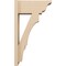 Ekena Millwork 7 1/2-in W x 16-in D x 28-in H Balboa Trad Rough Cedar Woodgrain TimberThane Outlooker, Primed Tan OUTUR075X16X28BOA04RCPR - alternate 4